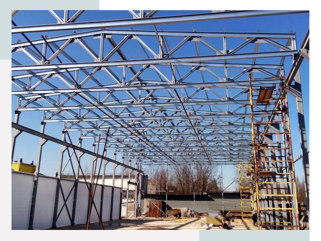 Строительство цехов в Новоуральск от 612 руб. под ключ