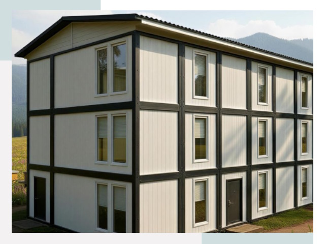 Модульные общежития в Новоуральске