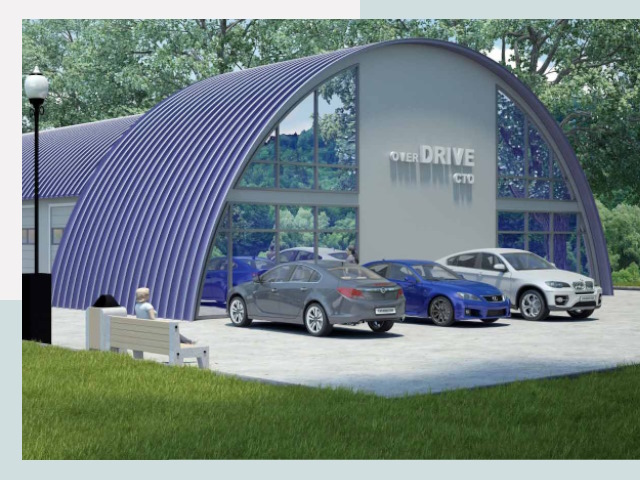 Монтаж ангаров и металлоконструкций от 612 руб.