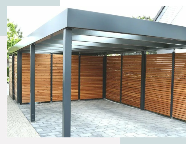 Навесы для парковки в Новоуральске