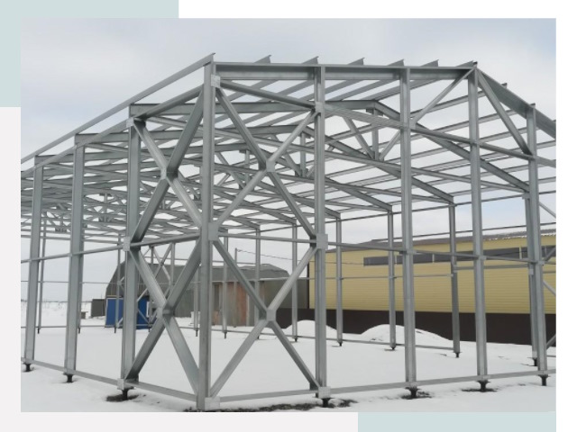 Каркасные ангары в Новоуральске