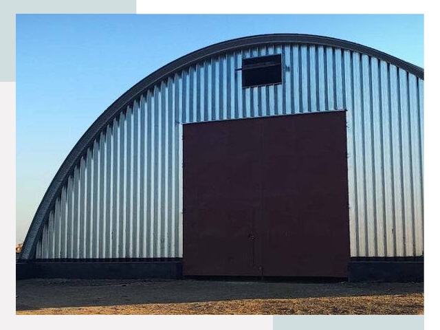 Бескаркасные ангары в Новоуральске