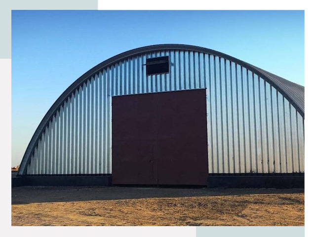 Арочные ангары в Новоуральске
