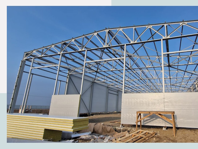 Утепленные ангары в Новоуральск от 612 руб. за м²