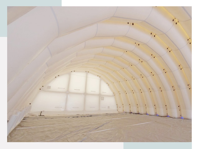 Пневмокаркасные ангары в Новоуральске