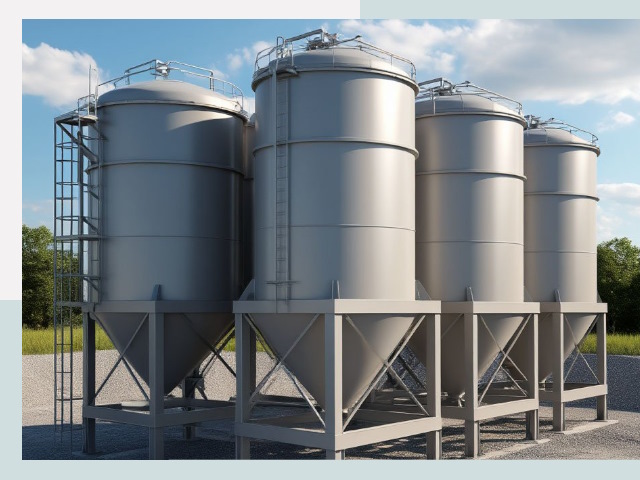 Металлические силосы от СтальСтрой-Нву по цене 612 руб.