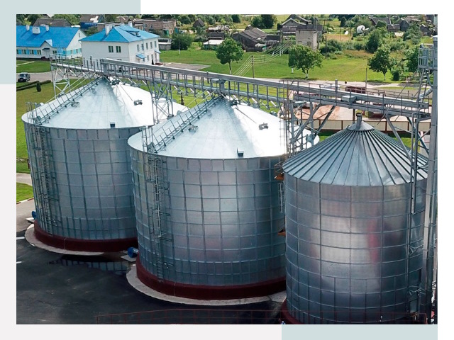 Металлические силосы в Новоуральске