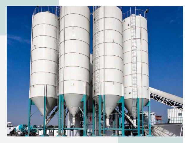 Строительство цементных силосов в Новоуральске