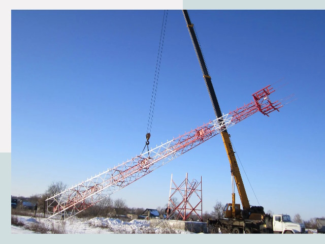 Строительство башен связи в Новоуральске от 612 руб.