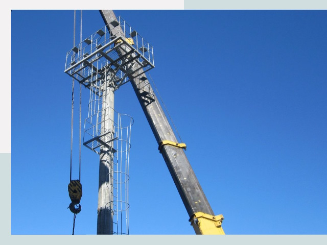 Монтаж осветительных мачт в Новоуральск от 612 руб.