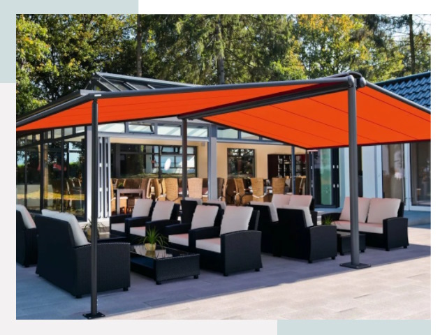 Навесы для кафе и ресторанов в Новоуральске