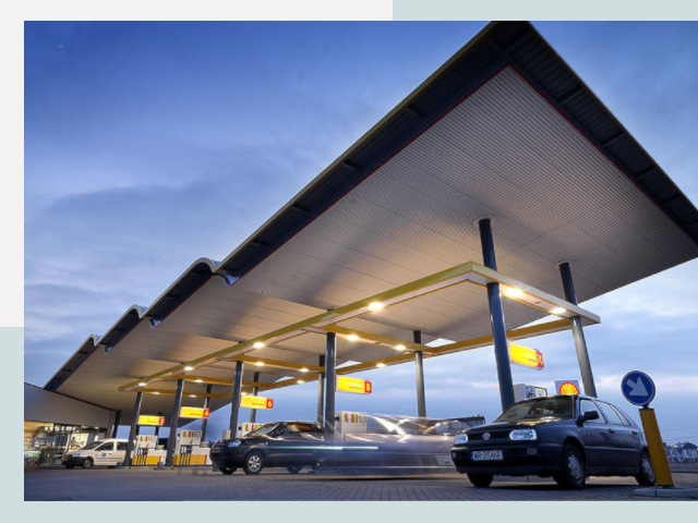 Навесы для АЗС в Новоуральск от 612 руб. - Защита и комфорт