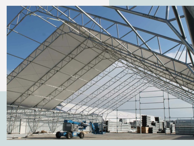 Каркасно-тентовые сооружения от СтальСтрой-Нву по цене 612 руб.