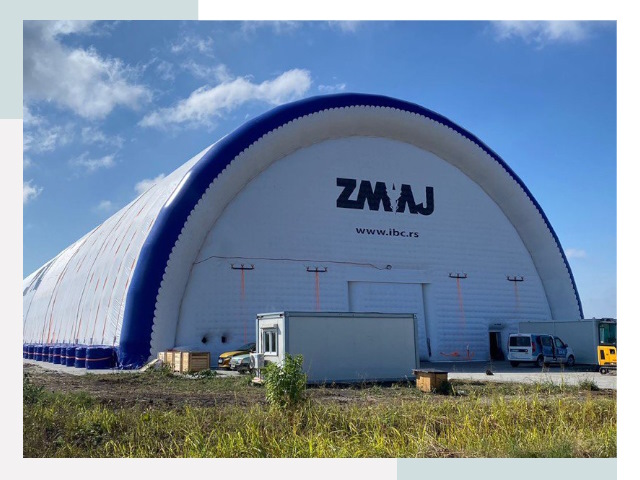 Брендирование ангаров в Новоуральске