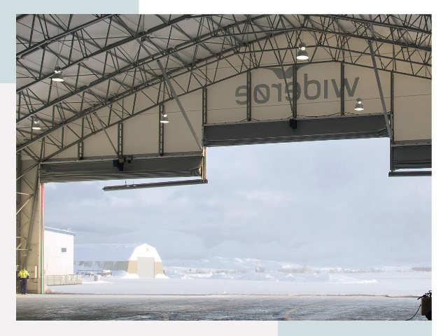 Ворота для ангаров в Новоуральске