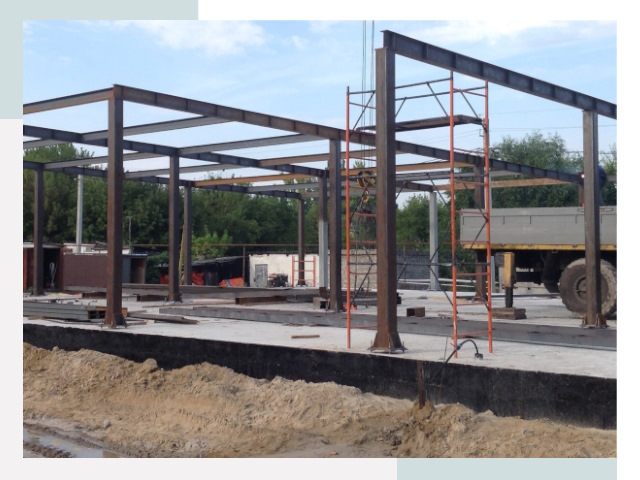 Фундамент для ангаров в Новоуральске