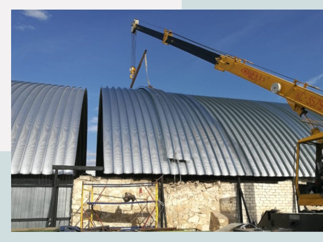 Реконструкция ангаров в Новоуральске от 612 руб.